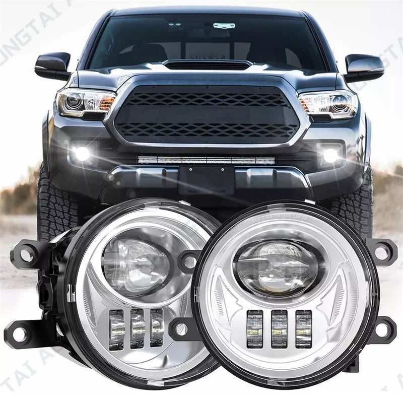 Feux Antibrouillard LED Toyota Tacoma 4Runner Tundra - vue rapprochée - Becquet Voiture