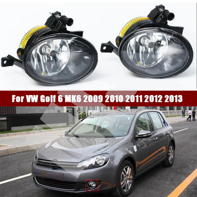 Feux Antibrouillard Volkswagen Golf 6 MK6 2009-2013 - vue de face - Becquet Voiture