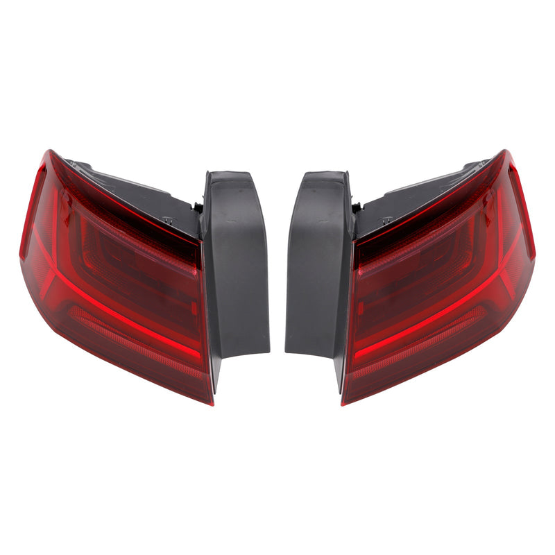 Feux Arrière Extérieurs LED Audi A6 4G C7 2015-2018 Paire - installé sur véhicule - Becquet Voiture
