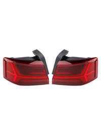 Feux Arrière Extérieurs LED Audi A6 4G C7 2015-2018 Paire - vue de face - Becquet Voiture
