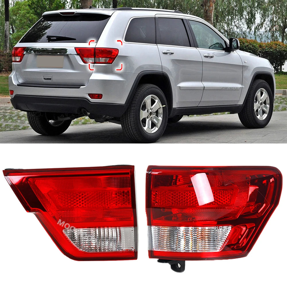 Feux Arrière Jeep Grand Cherokee 2011-2013 - vue de face - Becquet Voiture