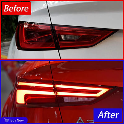 Feux Arrière LED Audi A3 2013-2020 Dynamiques S-Line - vue arrière - Becquet Voiture