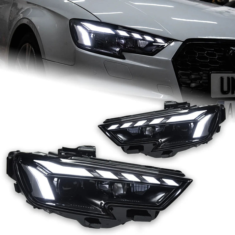 Feux Arrière LED Audi A3 S3 8V 2013-2021 - vue de face - Becquet Voiture