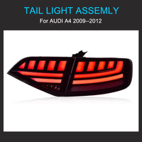 Dynamic LED Taillights Audi A4 2009-2012 - studio packshot - Becquet Voiture