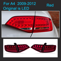 Dynamic LED Taillights Audi A4 2009-2012 - close-up view - Becquet Voiture