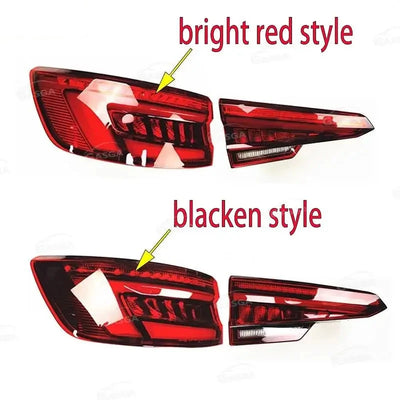 Feux Arrière LED Audi A4 B9 2016-2019 Clignotant Séquentiel - vue de profil - Becquet Voiture