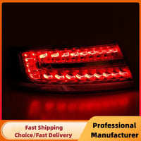 Feux Arrière LED Audi A6 C6 S6 RS6 2009-2011 - installé sur véhicule - Becquet Voiture