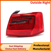 Feux Arrière LED Audi A6 C7 2010-2016 - vue de dessus - Becquet Voiture