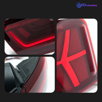 Feux Arriere LED Audi A6 C7 2012-2015 Set 4 Pieces - installé sur véhicule - Becquet Voiture