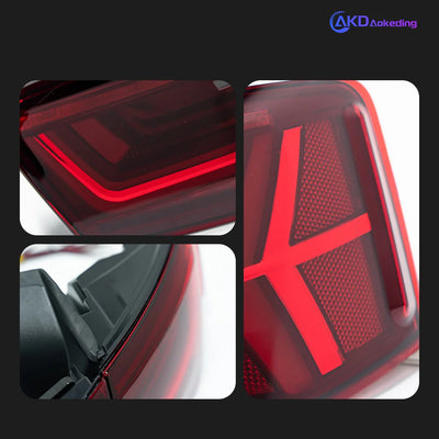 Feux Arriere LED Audi A6 C7 2012-2015 Set 4 Pieces - installé sur véhicule - Becquet Voiture