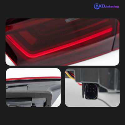 Feux Arriere LED Audi A6 C7 2012-2015 Set 4 Pieces - packshot studio - Becquet Voiture