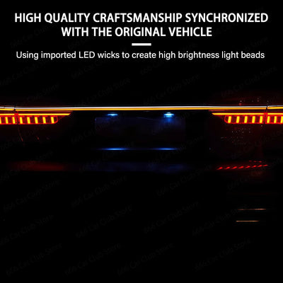 Feux Arrière LED Audi A6 C8 2019-2024 - vue de trois-quarts - Becquet Voiture