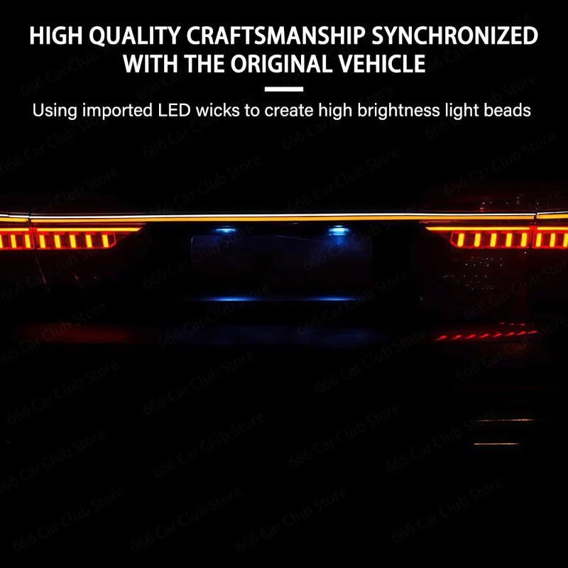 Feux Arrière LED Audi A6 C8 2019-2024 - vue de trois-quarts - Becquet Voiture
