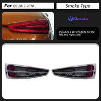 Dynamic LED Taillights Audi Q3 8U 2013-2018 - fitting detail - Becquet Voiture