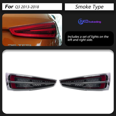 Feux Arriere LED Audi Q3 8U 2013-2018 Dynamiques - détail du montage - Becquet Voiture