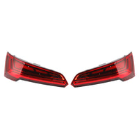 LED-Rückleuchten Audi Q5 MK2 Facelift 2021–2024 5-polig - am Fahrzeug montiert - Becquet Voiture