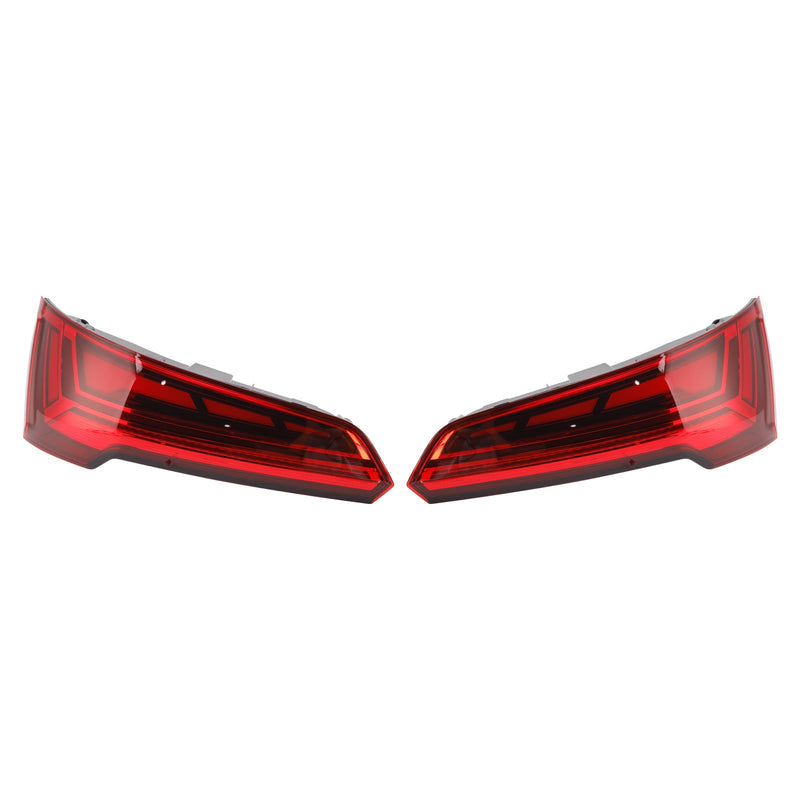 LED-Rückleuchten Audi Q5 MK2 Facelift 2021–2024 5-polig - am Fahrzeug montiert - Becquet Voiture