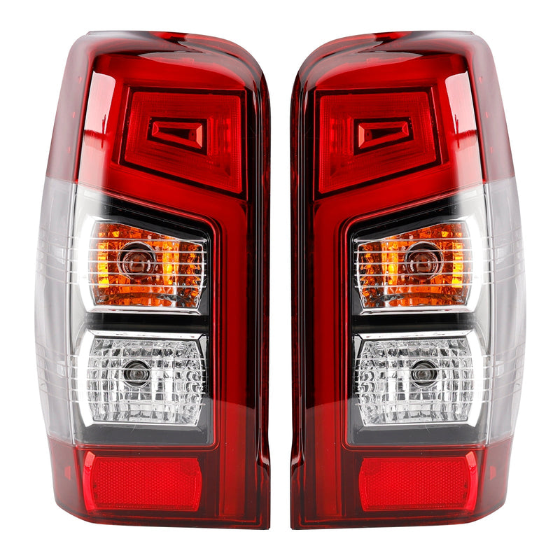 Feux Arrière LED Blanc Chaud Mitsubishi Triton L200 2019-2023 - vue de face - Becquet Voiture