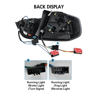 Feux Arrière LED BMW E90 Série 3 2009-2012 Paire - packshot studio - Becquet Voiture
