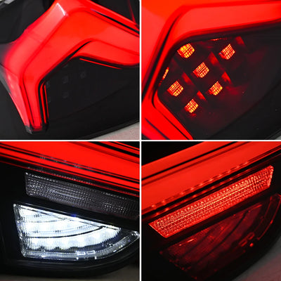 Feux Arrière LED BMW E90 Série 3 2009-2012 Paire - vue arrière - Becquet Voiture