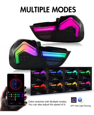 Feux Arrière LED BMW E90 Série 3 2009-2012 - vue de trois-quarts - Becquet Voiture