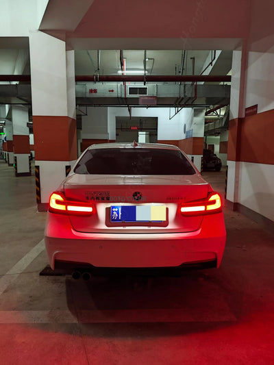 Feux Arrière LED BMW F30 F35 Série 3 Plug and Play 2013-2018 - installé sur véhicule - Becquet Voiture
