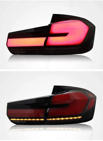 Feux Arrière LED BMW F30 F35 Série 3 Plug and Play 2013-2018 - packshot studio - Becquet Voiture