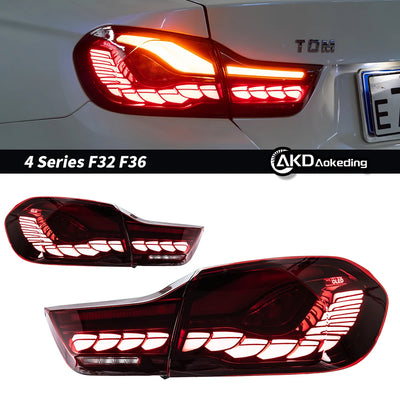 Feux Arrière LED BMW F32 F36 M4 2012-2020 - vue de face - Becquet Voiture