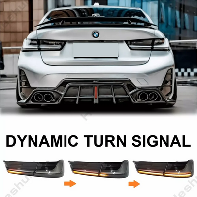 Feux Arrière LED BMW G20 G80 Série 3 M3 2019-2023 - packshot studio - Becquet Voiture