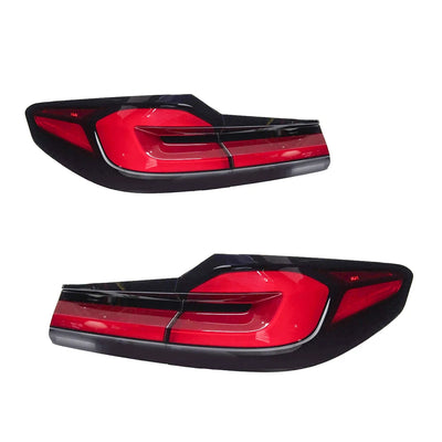 Feux Arrière LED BMW G30 G38 2017-2020 - installé sur véhicule - Becquet Voiture