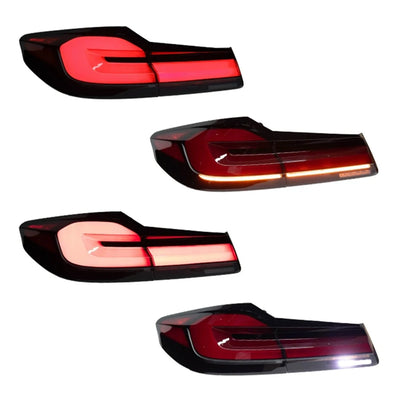 Feux Arrière LED BMW G30 G38 2017-2020 - vue arrière - Becquet Voiture