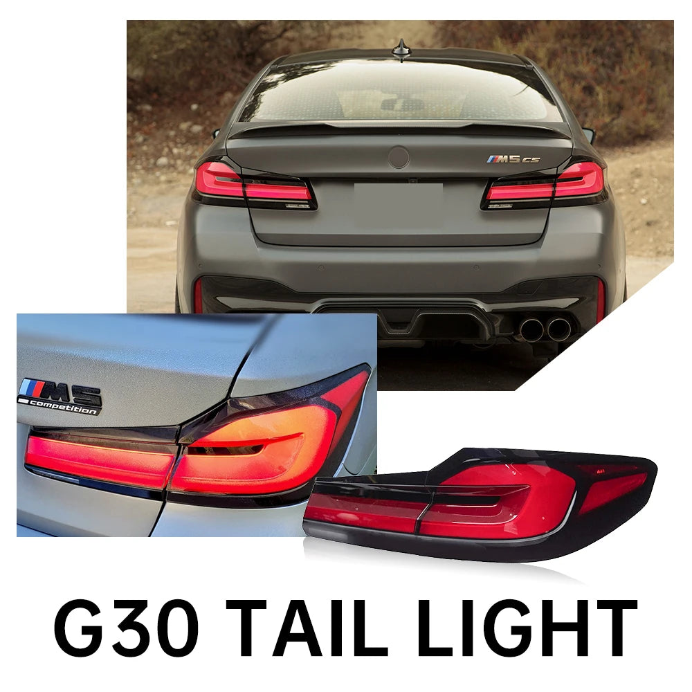 Feux Arrière LED BMW G30 G38 2017-2020 - vue de face - Becquet Voiture