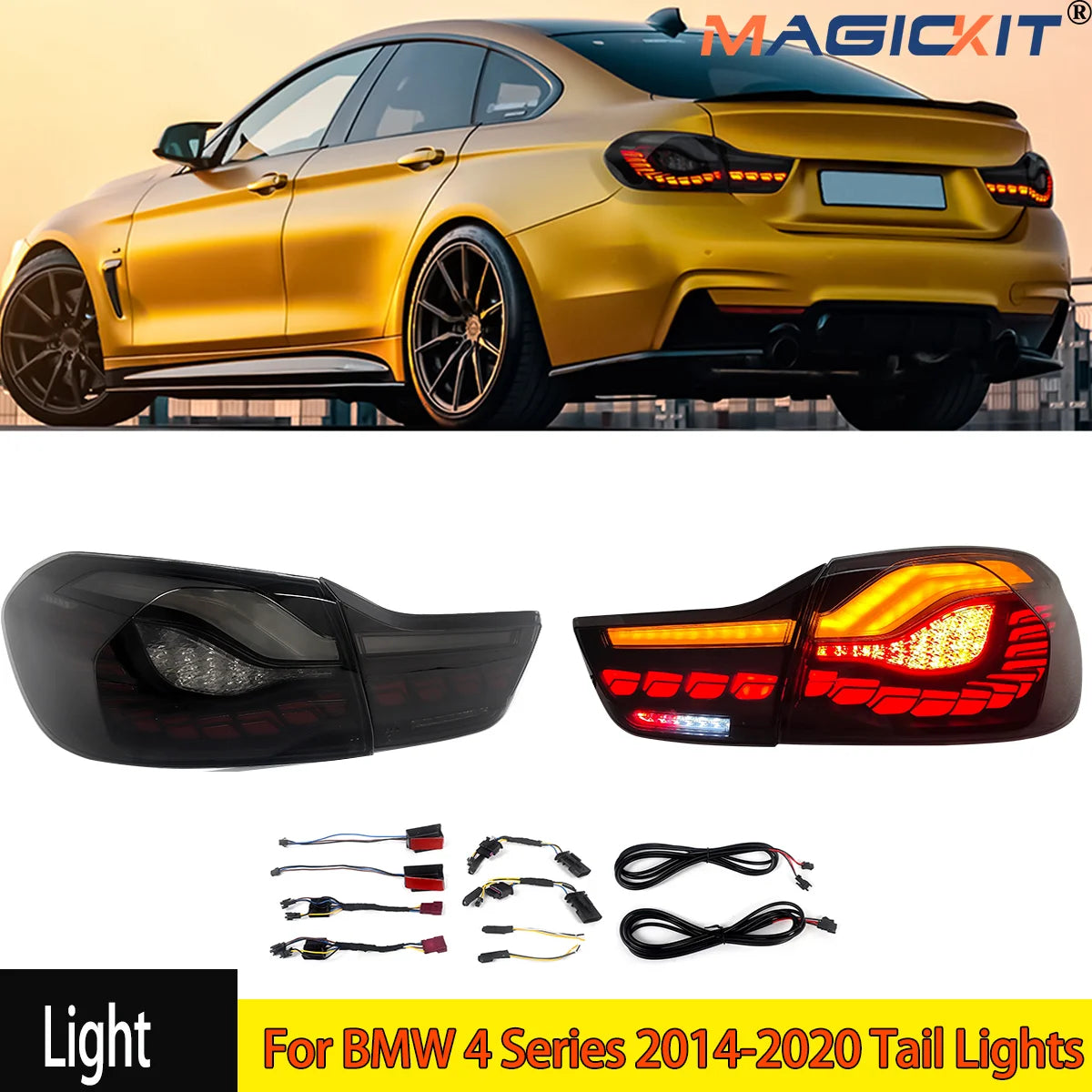Feux Arrière LED BMW M4 F82 F32 F36 2014-2020 - vue de face - Becquet Voiture