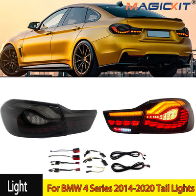 Feux Arrière LED BMW M4 F82 F32 F36 2014-2020 - vue de face - Becquet Voiture