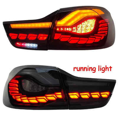 Feux Arrière LED BMW M4 F82 F32 F36 2014-2020 - vue de profil - Becquet Voiture