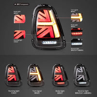 Feux Arrière LED BMW Mini Cooper R56 R57 R58 R59 JCW - en situation - Becquet Voiture