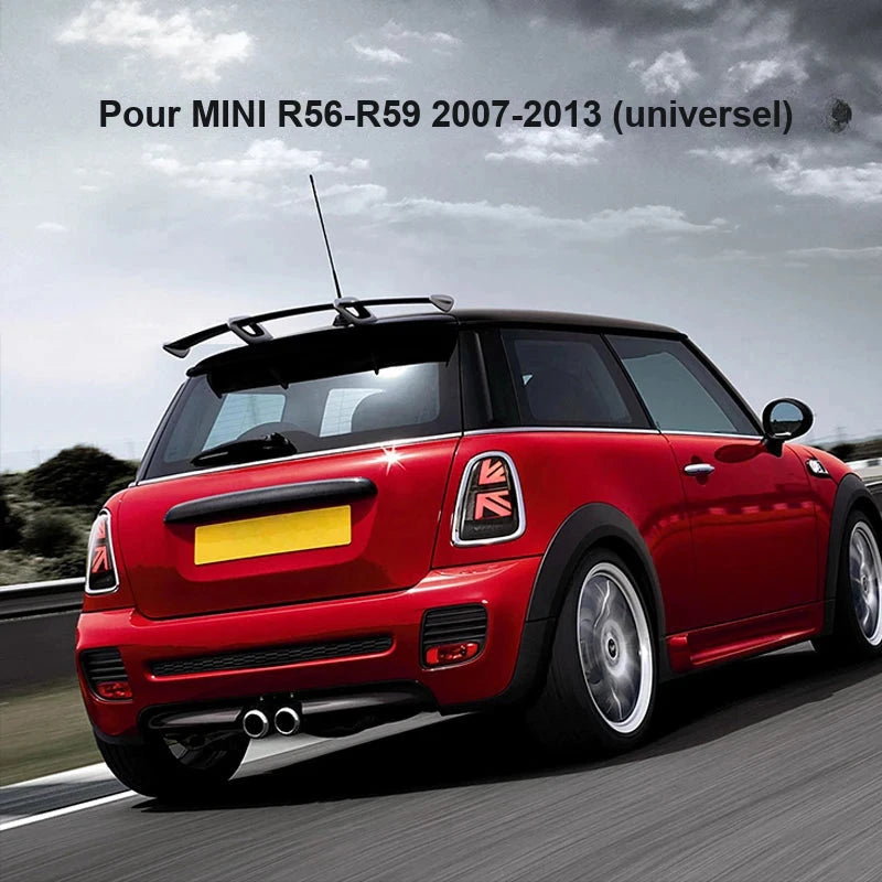 Feux Arrière LED BMW Mini Cooper R56 R57 R58 R59 JCW - vue rapprochée - Becquet Voiture