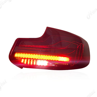 Feux Arrière LED BMW Série 2 F22 (2014-2021) Clignotant Eau - installé sur véhicule - Becquet Voiture
