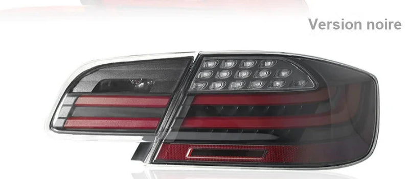 LED Taillights BMW 3 Series E92 E93 M3 335 Coupe LCI - fitting detail - Becquet Voiture
