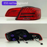 Feux Arrière LED BMW Série 3 E92 E93 M3 - vue de dessus - Becquet Voiture