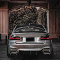 Feux Arrière LED BMW Série 3 F30 F35 F80 M3 2012-2018 DRL - installé sur véhicule - Becquet Voiture
