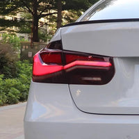 LED-Rückleuchten BMW 3er F30 F35 M Performance Optik - Rückansicht - Becquet Voiture