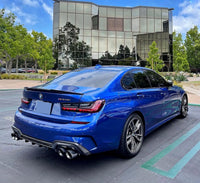 LED-Rückleuchten BMW 3er G20 G80 M3 Dragon Scale - Studio-Packshot - Becquet Voiture