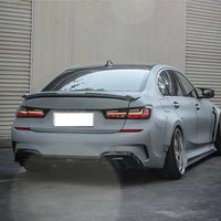 LED-Rückleuchten BMW 3er G20 G80 M3 Look M Performance - Rückansicht - Becquet Voiture