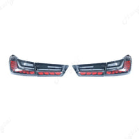 LED-Rückleuchten BMW 3er G20 G80 M3 Look M Performance - Draufsicht - Becquet Voiture