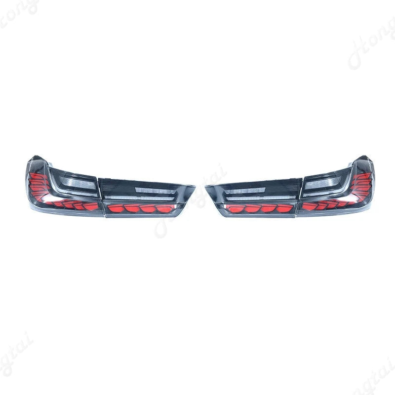 LED-Rückleuchten BMW 3er G20 G80 M3 Look M Performance - Draufsicht - Becquet Voiture
