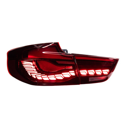 Feux Arrière LED BMW Série 3 GT F34 320 325 2013-2020 - vue arrière - Becquet Voiture