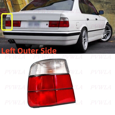 Feux Arrière LED BMW Série 5 E34 1988-1995 - vue de profil 2 - Becquet Voiture