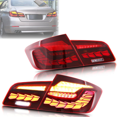 Feux Arriere LED BMW Serie 5 F10 M5 2009-2016 - vue de face - Becquet Voiture