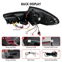 Feux Arrière LED BMW Série 5 F11 Break 2011-2017 - détail du montage - Becquet Voiture